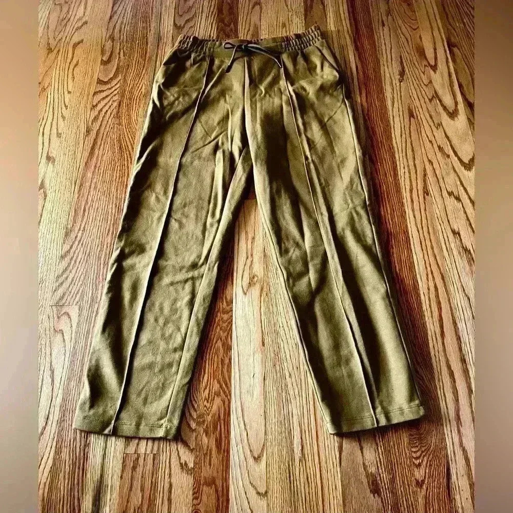 Women’s Joggers/Dress Pants Drawstring A New Day Pockets Stretch - Small